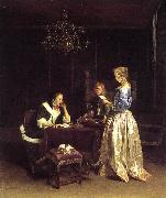 TERBORCH, Gerard Woman Reading a Letter srt oil painting reproduction